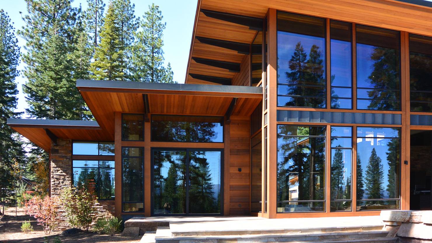 how to use window iq - mountain west luxury home wood windows exterior
